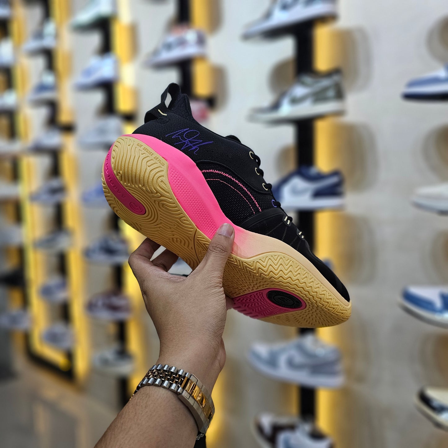 361 AG Pullup Black Pink