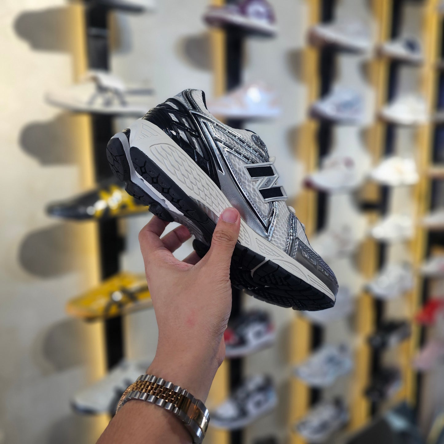 NB 1906R Metallic Silver