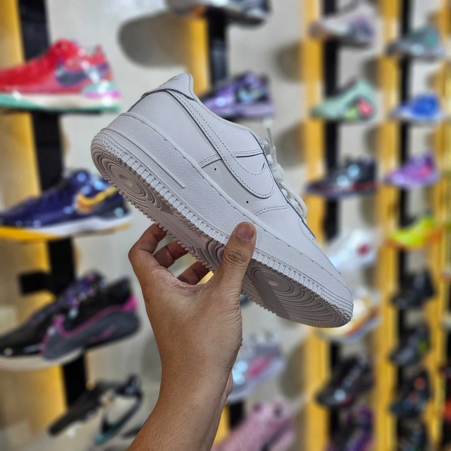 Air Force 1 Triple White GS