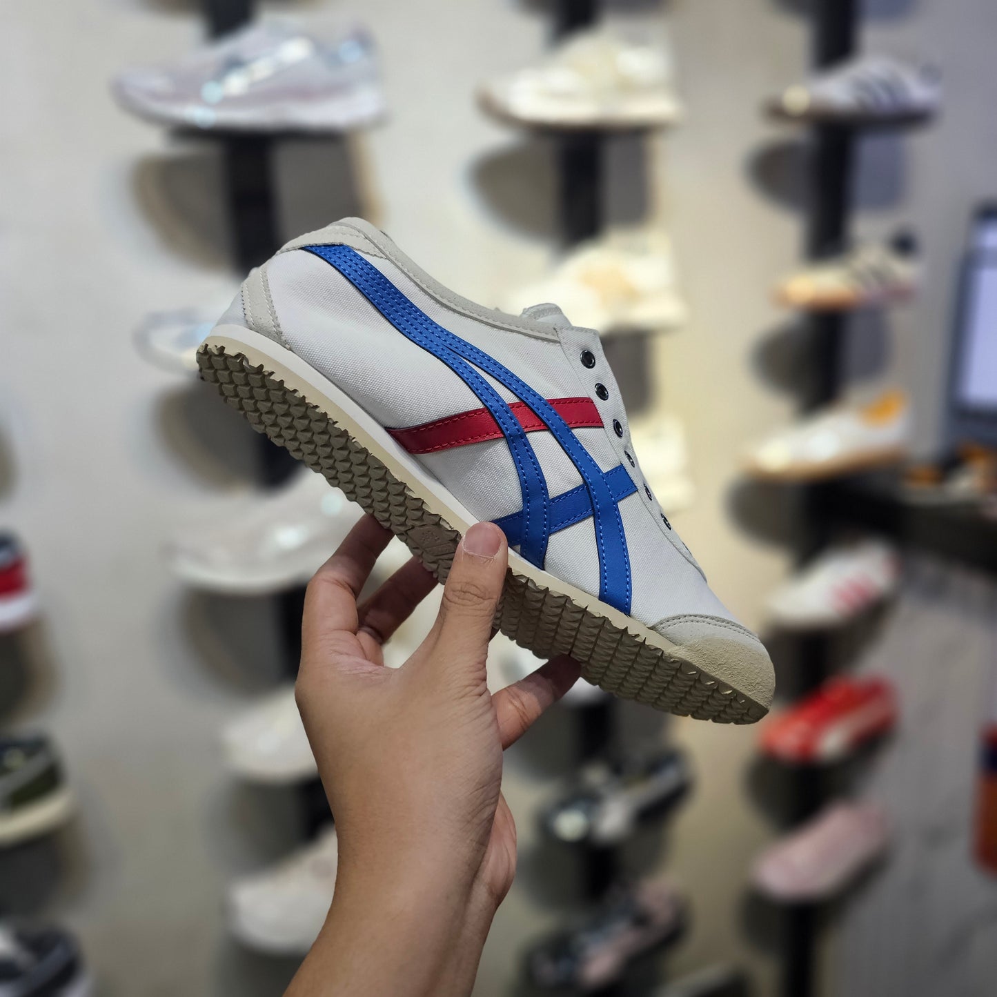 Onitsuka Mexico 66 Slipon Tricolor
