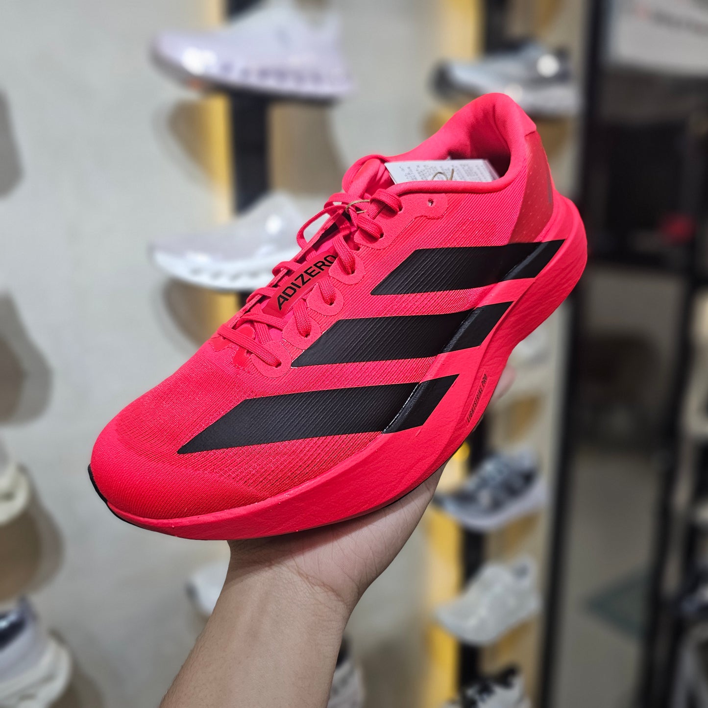 Adizero Evo SL Lucid Red Black