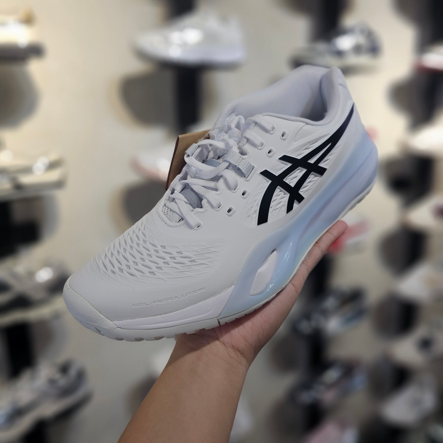 Gel Resolution White Black