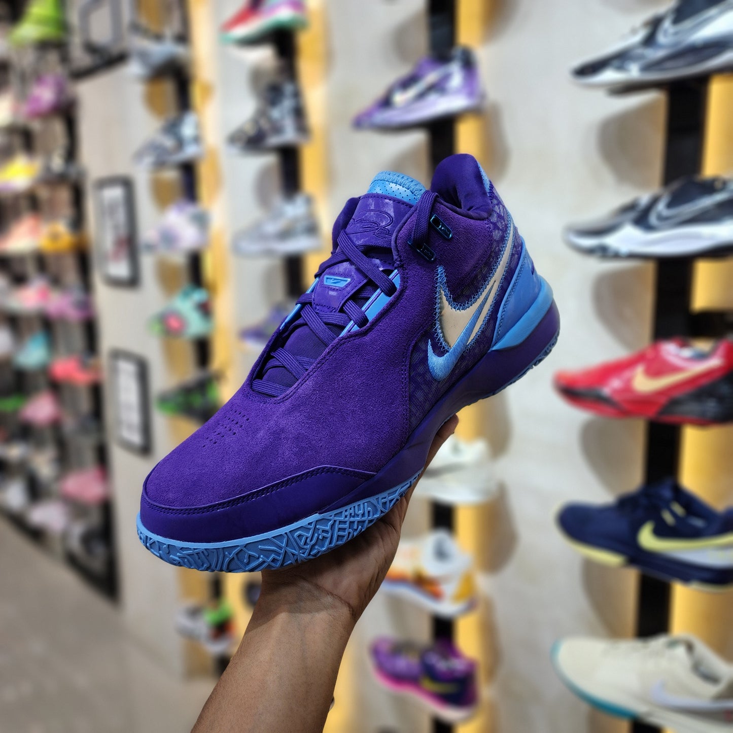 Lebron NXXT Gen AMPD Field Purple