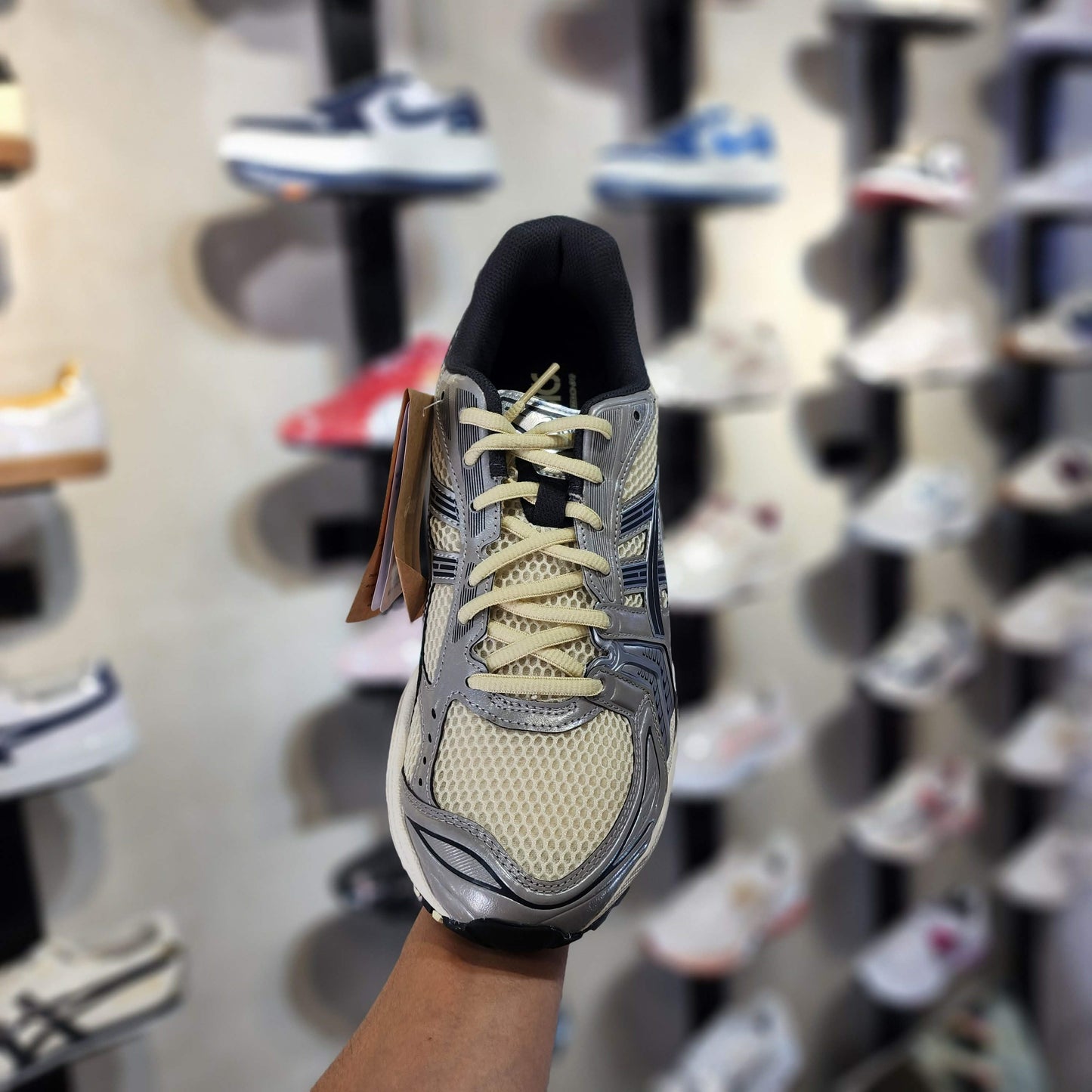 Asics Gel Kayano 14 Oyster White Steeple Grey