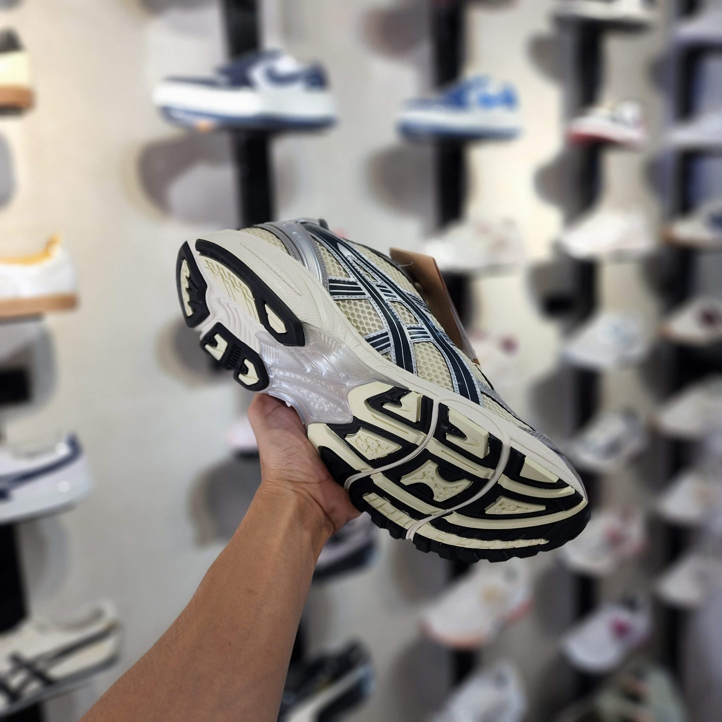 Asics Gel Kayano 14 Oyster White Steeple Grey